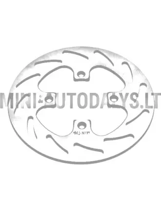 Galinis kairės pusės stabdžių diskas Microcar / Ligier 1400353 (Ø 180 mm)