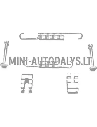 Stabdžių avalynės montavimo rinkinys