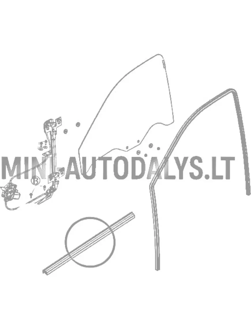 Durų lango sandarinimas Ligier