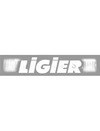 Bamperio lipdukas Ligier juoda/pilka