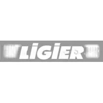 Bamperio lipdukas Ligier juoda/pilka