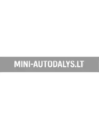 Priekinio bamperio lipdukas Microcar