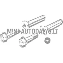Priekinių stabdžių suportų kreipiamųjų kaiščių rinkinys Microcar / Ligier