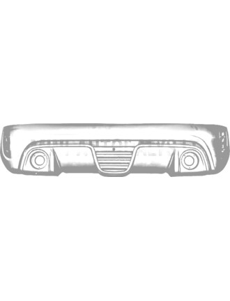 Spoilerio grotelės galinis bamperis Ligier JS50/JS50L Ph2/Ph3 Sport (ABS)