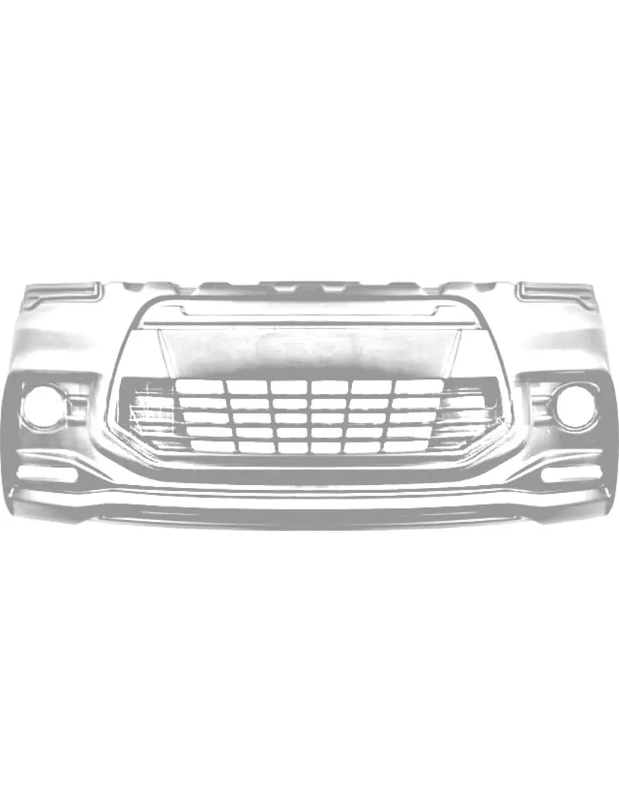 Priekinio bamperio grotelės Ligier JS50 Sport (juodos)